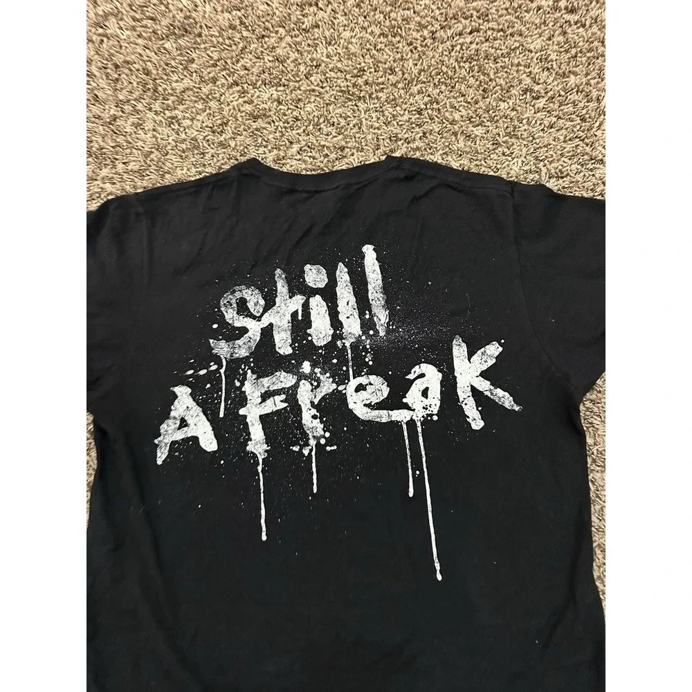Tultex Korn Still A Freak Black Short Sleeve Shirt Mens Size Medium